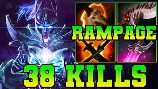 Rampage + 38 Kills Phantom Assassin ! Phantom Assassin Dota 2 Safelane Guide Pro Gameplay 7.37