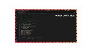 Calculator Project in Python Programing Language