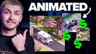 Make Money with AI Animation Videos - Pixel Lofi Loop Animation Tutorial