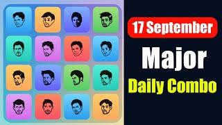 17 September Major puzzle durov Solved Today | Major Daily combo card 17 September