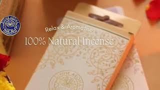 Divine Aroma 100% Natural Incense Sticks & Cones Developed With Essential Oils For Aromatherapy