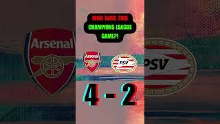 Arsenal vs. PSV Eindhoven (Champions League) | AI Prediction