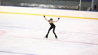 Evgenia Medvedeva, FS at practice. Russian Test Skates 2016