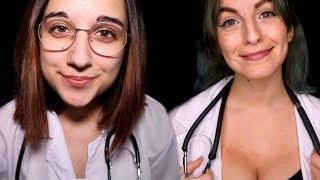 [ASMR] Dr. Maya and Dr. Carol Test Your ASMR Receptors | Doctor Roleplay