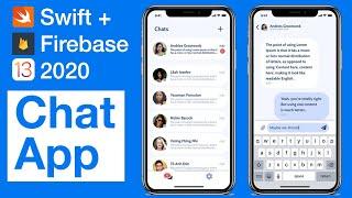 Building Chat App in Swift 5 (Series) Trailer - Introduction 2023