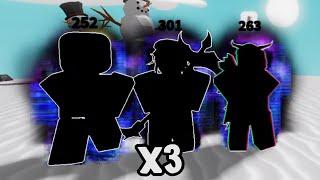 Getting THREE 250 Killstreaks in a PUBLIC server | Roblox Slap Battles