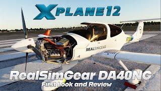 X-Plane 12 | RealSimGear DA40NG | First Look Review