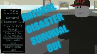 Natural Disaster Survival Op Script Gui | Roblox | Hack | Script