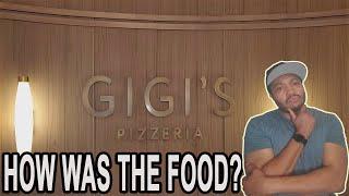 Gigi's Pizzeria | How Was The Food? - Enchanted Princess #cruise #enchantedprincess #princesscruise