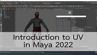 introduction to UV in Maya 2022