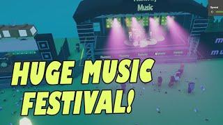 ITS TIME TO ROCK! BUILDING A HUGE MUSIC FESTIVAL IN Festival Tycoon! NEW TYCOON GAMES