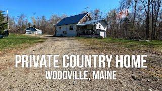 Private Country Home For Sale | Maine Real Estate SOLD