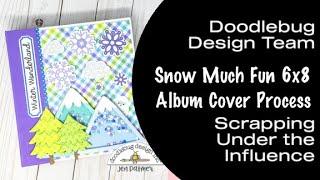 Doodlebug 6x8 Albums - Cover Process and Album Walkthrough