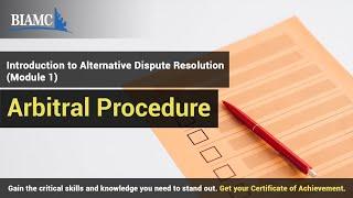 Arbitral Procedure
