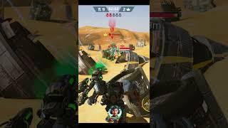 Epic Titan Duel: Mauler vs Bersagliere in War Robots! @angrywr #warrobots  #mauler #bersagliere