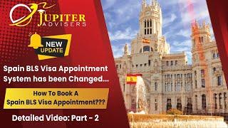 Part-2 How to Login and Book an Appointment | Spain BLS Visa Appointment Booking Process