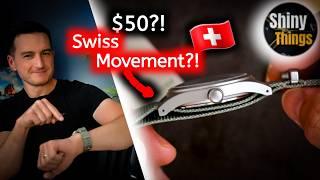 $50?! Swiss Movement and Sapphire Crystal?! What’s the Catch?!