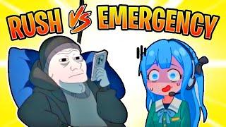 Yolo RUSHING VS using EMERGENCY! | Meme Mayhem