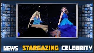 Taylor Swift rips off dress on stage as unexpected wardrobe malfunction caught on video