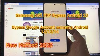 New Method 2025 | Samsung A51 Android 13 FRP Bypass | Bypass Google Account samsung A515