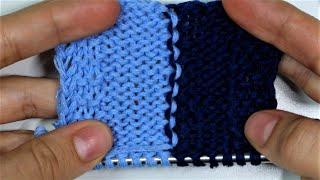 Knitting in the intarsia technique | Simple knitting pattern | Very easy for beginners