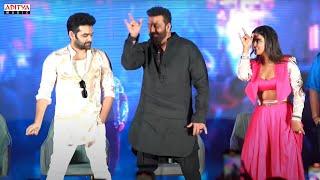 RAm POthineni and SanjayDutt Dance At Big Bull Song Launch Event | Double iSmart