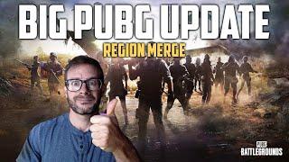 PUBG Massive Update (Region Merge Announcement and Details)