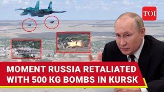 Russia Air-Drops 500 KG Bombs On Ukrainian Platoon In Kursk; Kyiv 'Begs U.S. To Allow Use Of...'