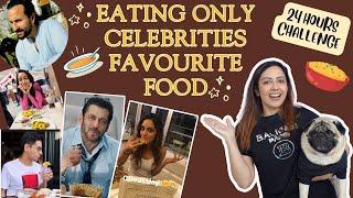 I Ate Only Bollywood Superstars Favorite Food | 24 Hours Challenge | Garima's Good Life