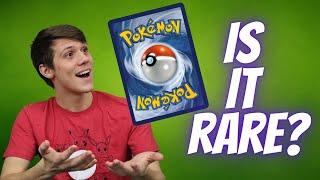 How to Tell the Rarity of a Pokémon Card - Fastest Method