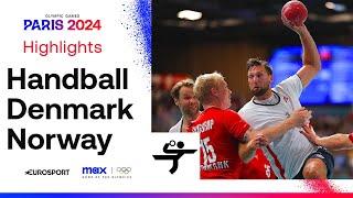 Denmark 32-25 Norway Group B Men's Handball Highlights | Paris Olympics 2024 | #Paris2024