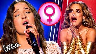 The most exceptional FEMALE VOICES on The Voice