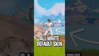 How To Get All White Default Skin in Fortnite!