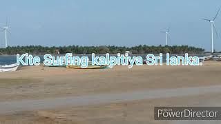 Kite Surfing,  kalpitiya,  Sri lanka.