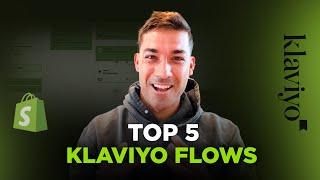 5 MUST HAVE Klaviyo Email Marketing Flows for Your E - Commerce Brand