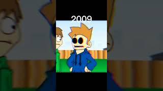 Evolution of Eddsworld (2003/2023) Edd, Tom, Matt y Tord#shorts #edit