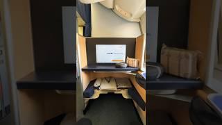 ANA Boeing 777-300 First Class Seat Preview from Tokyo to Chicago  #allnipponairways #firstclass