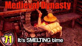 Let's talk about SMELTING baby - Medieval Dynasty   #71