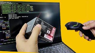 Project With Real BarCode Scanner?  Billing System Python #Recycle #Reuse
