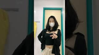 goyang simple si tangtop hitam #shorts #tiktok