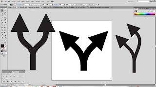 Как рисовать двойные стрелки в иллюстраторе