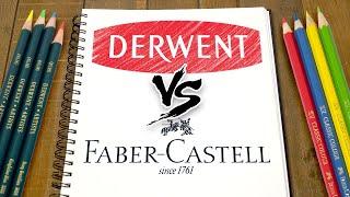 Derwent Vs. Faber Castell - Which pencils win?!