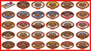 Crazy Cups Flavored Coffee Pods Variety Pack, Medium Roast, Single Serve in Recyclable