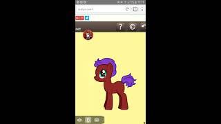 Как двигать зрачок и части тела в пони креаторе?/pony creator