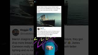 More was spent on the Titanic movie than on the ship itself 