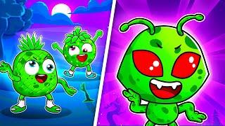 Zombie Dance  Alien Zombie Is Coming | Yum Yum English Kids Songs