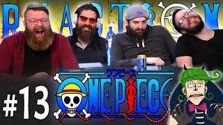 One Piece #13 REACTION!! "The Terrifying Duo! Nyaban Brothers vs. Zoro"