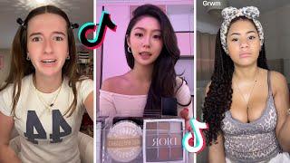 Makeup Tutorial Tiktok Compilation - GRWM  ( Get Ready With Me ) ️(Skincare, Makeup, Outfits) 1124