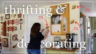 SPENT $11.25 thrifting for home decor & how I use my finds for fall!