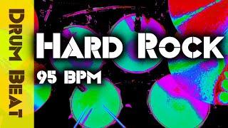 Hard Rock Drum Beat 95 BPM - Drums Only Backing Track